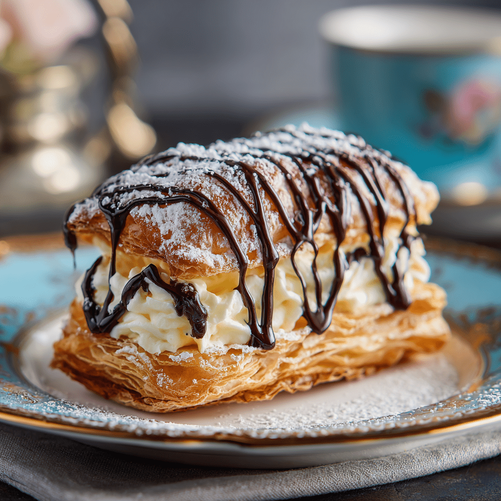 A Decadent Pastry Treat Recipe - Recipe Image