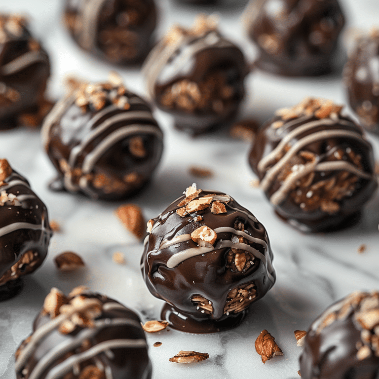 Chocolate Oat Energy Balls Recipe