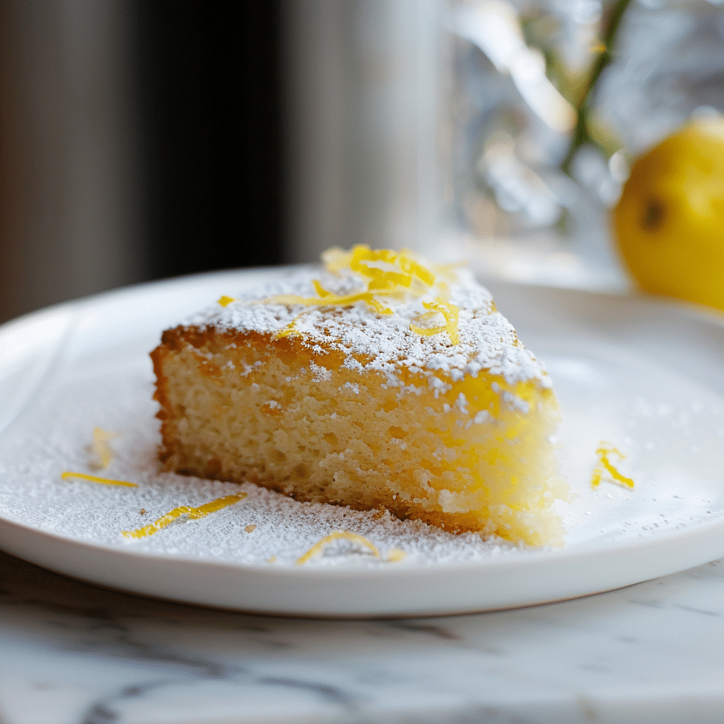 Simple Lemon Cake Recipe - Recipe Image