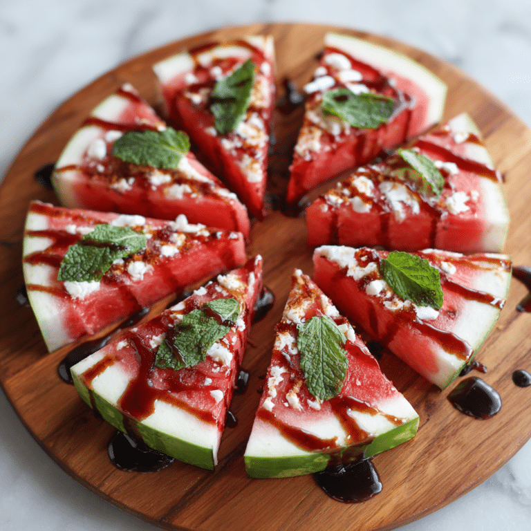 Watermelon Pizza Recipe