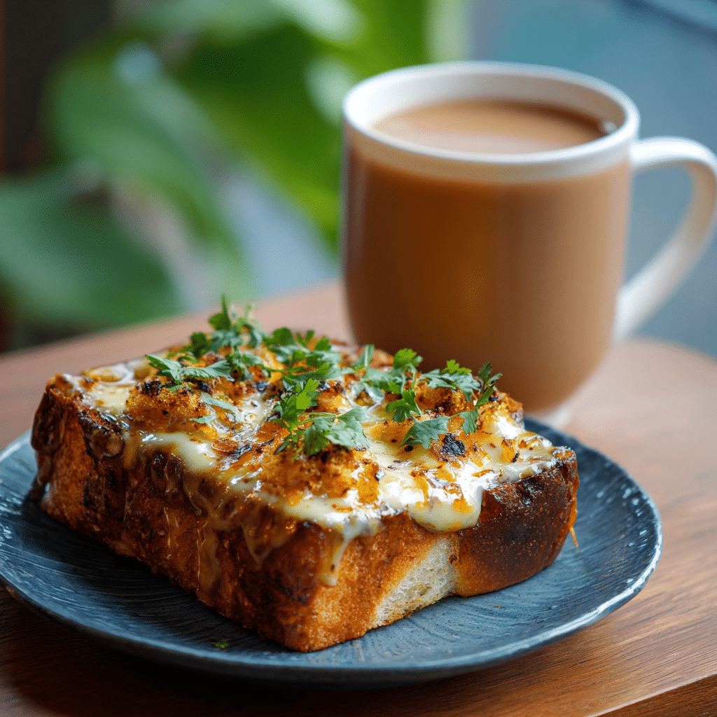 Cheese Tea Toast Recipe - Recipe Image