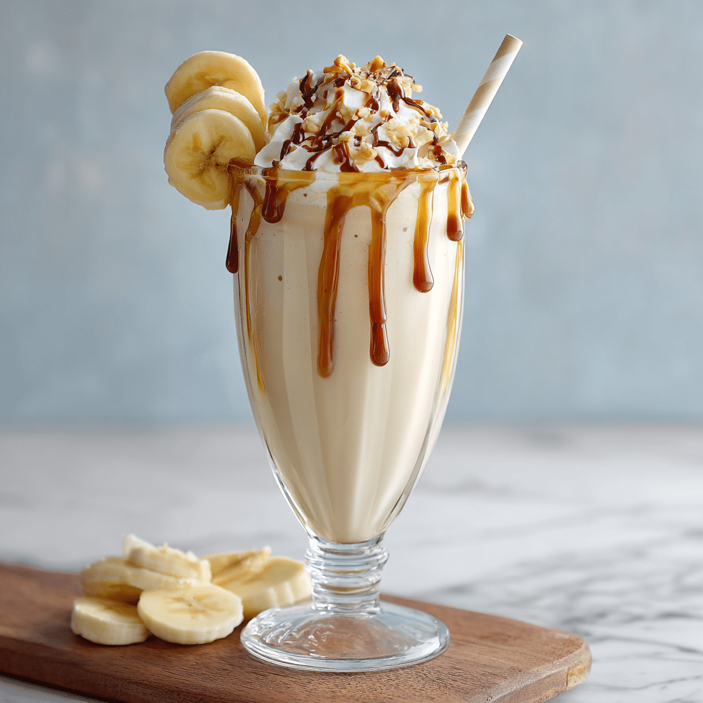 Cold Coffee Banana Shake Recipe - Recipe Image