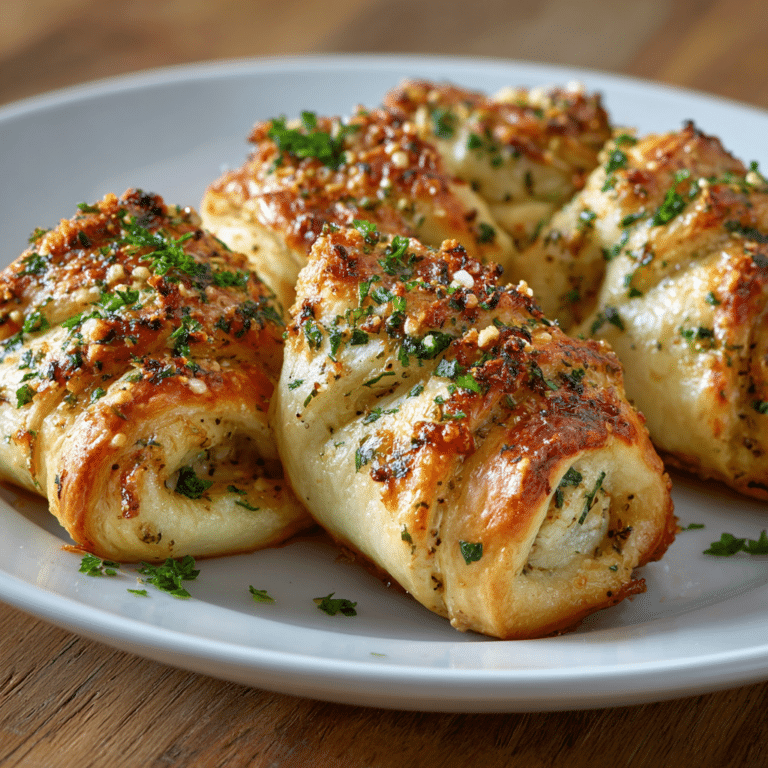 Garlic Butter Chicken Rolls Recipe