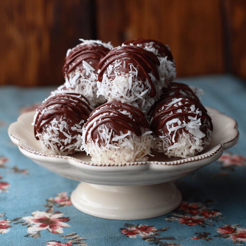 Chocolate Biscuit Balls Recipe - Recipe Image