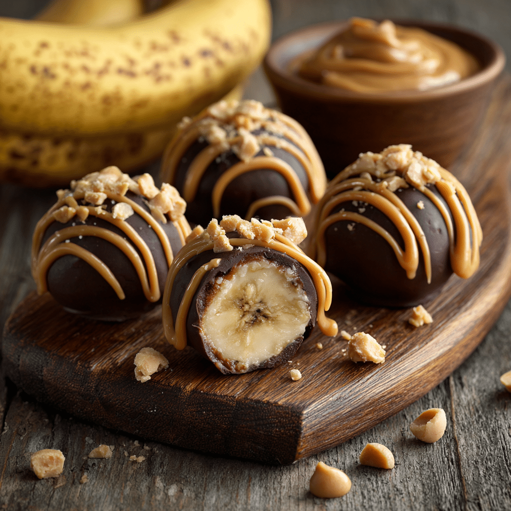 Peanut Butter Banana Bites Recipe - Recipe Image