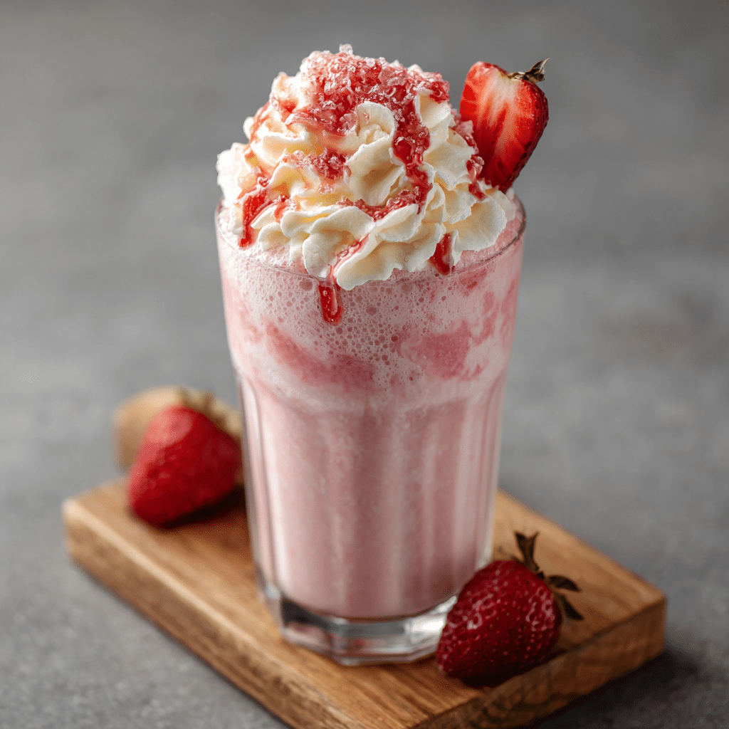 Strawberry Milkshake Recipe