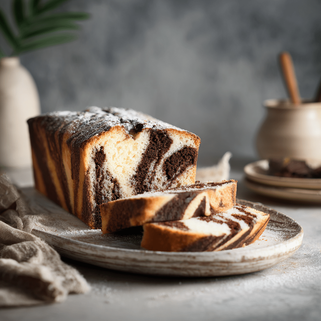 Marble Cake Recipe - Recipe Image