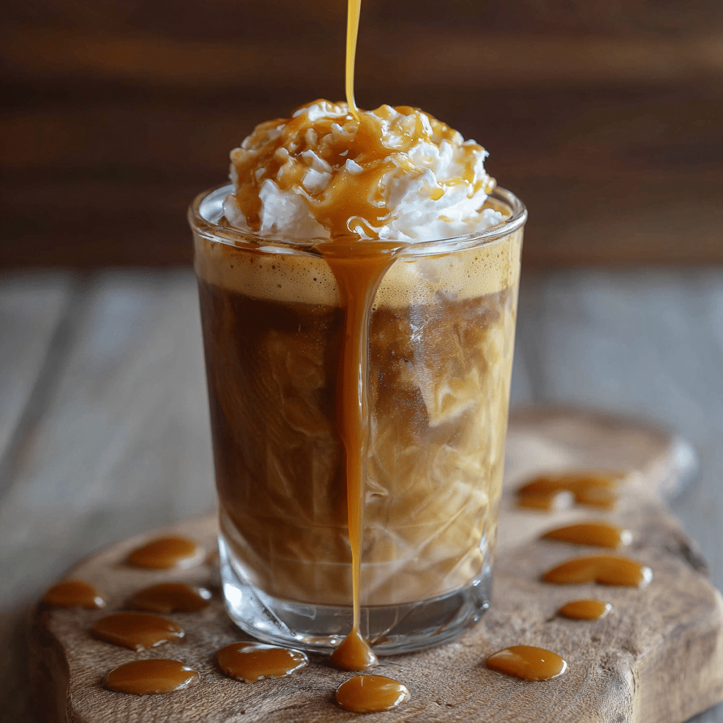 Iced Caramel Coffee Latte: Rich & Energizing Recipe - Recipe Image