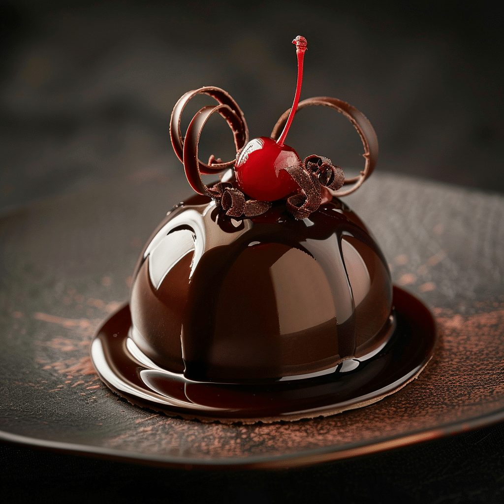 Black Forest Chocolate Dome Recipe - Recipe Image
