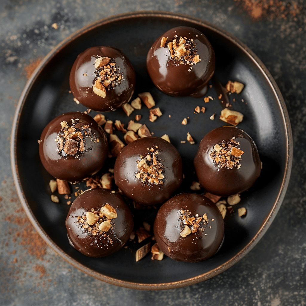 Chocolate-Covered Cheesecake Truffles Recipe - Recipe Image