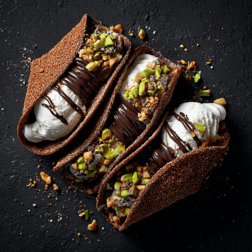 Chocolate Taco Dessert Recipe - Recipe Image