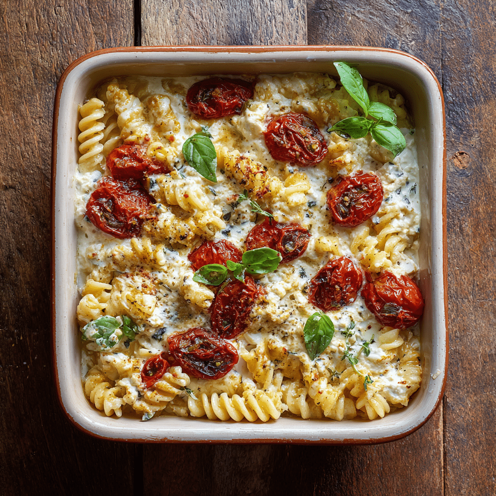 Baked Feta Pasta (Viral Recipe) Recipe - Recipe Image