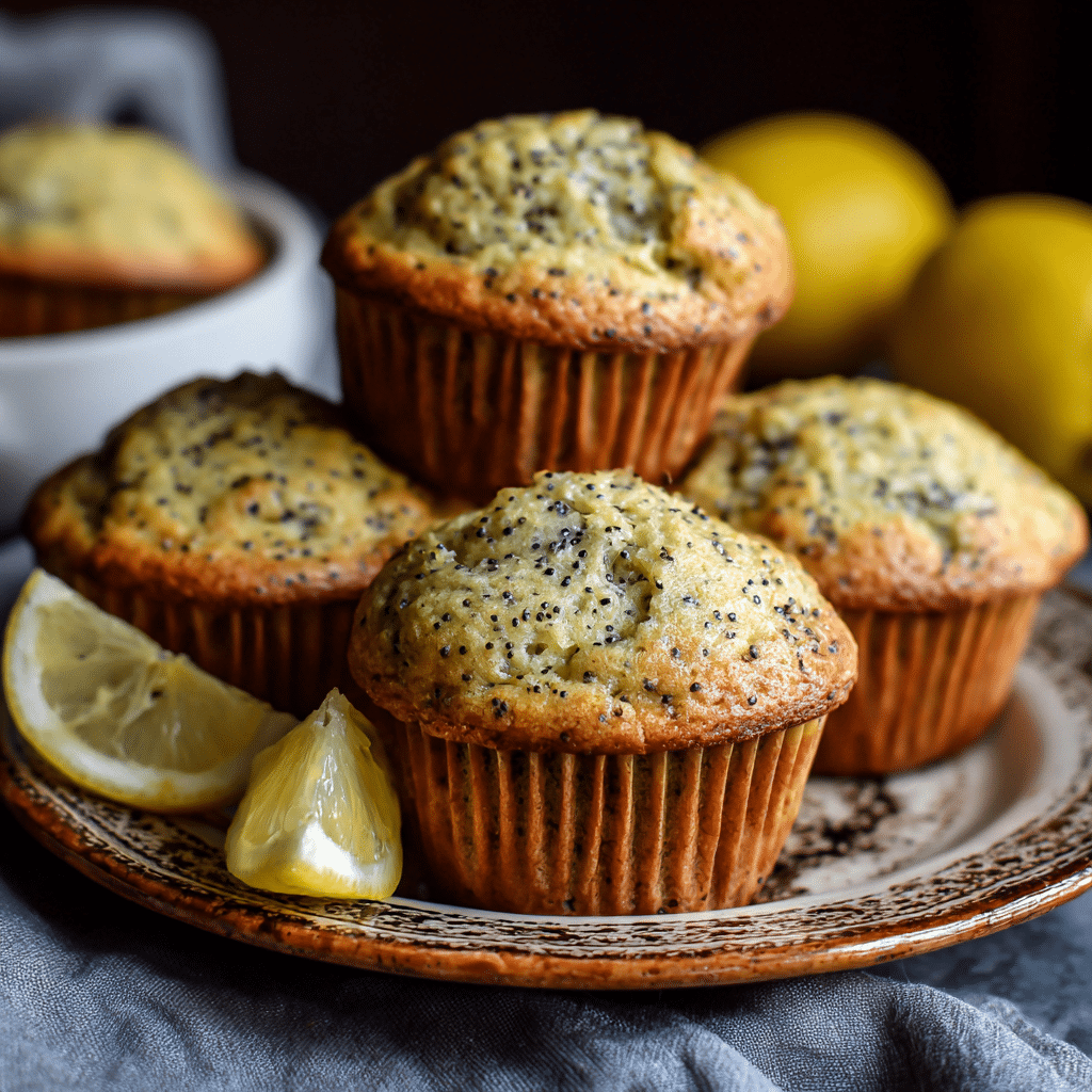 Lemon Poppy Seed Muffins Recipe - Recipe Image