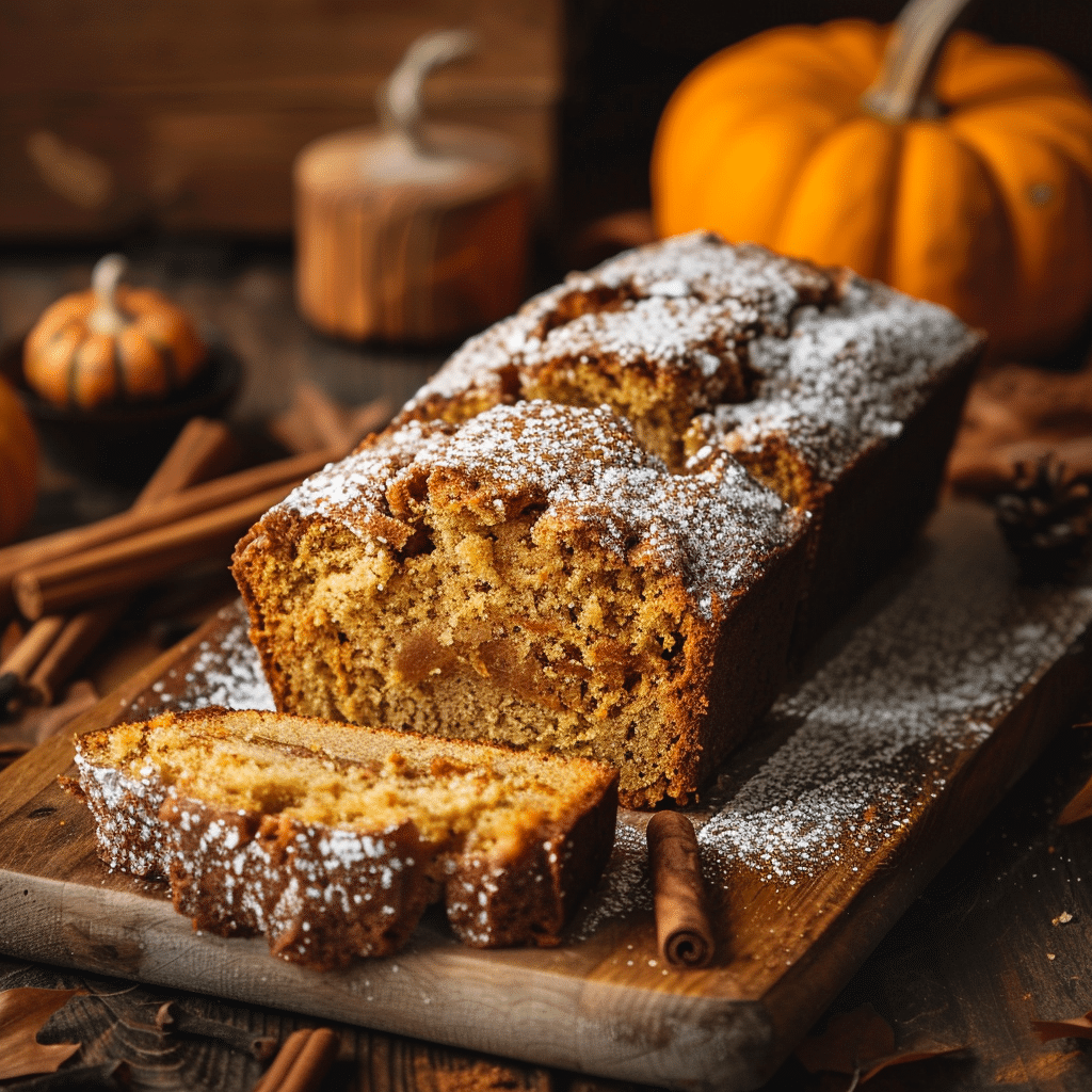 Pumpkin Spice Tea Cake Recipe - Recipe Image