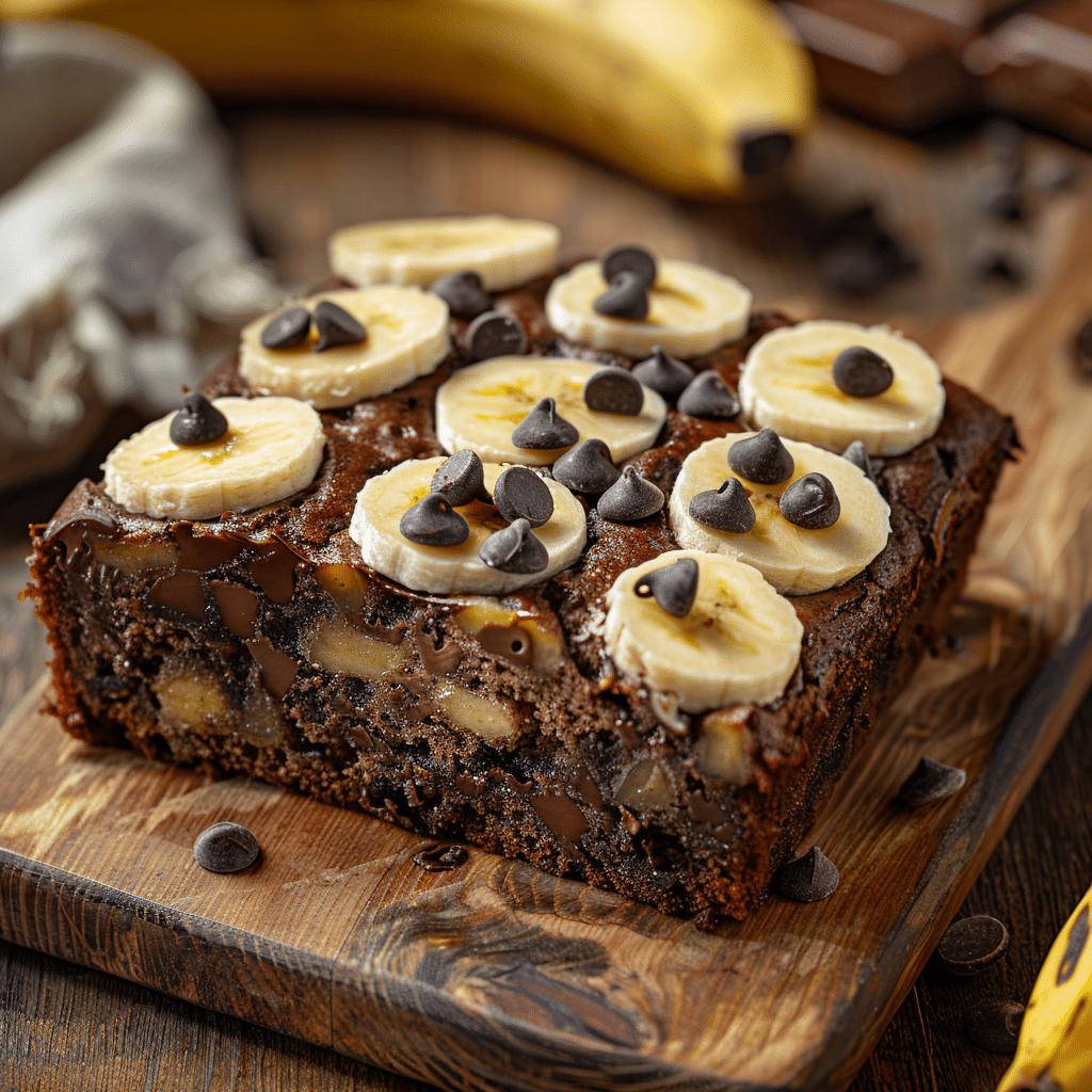Chocolate Banana Snack Cake Recipe - Recipe Image