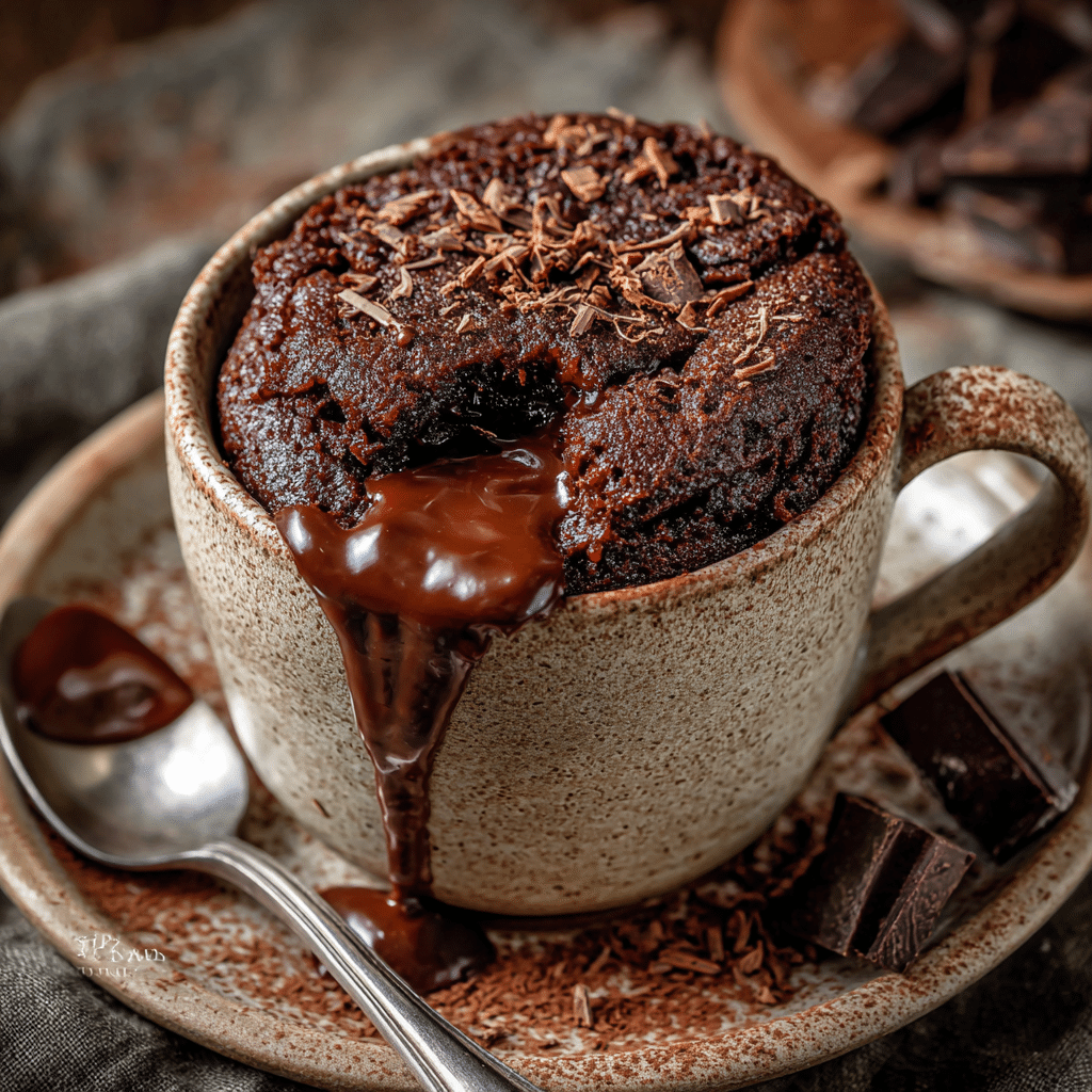 Chocolate Mug Cake Recipe - Recipe Image