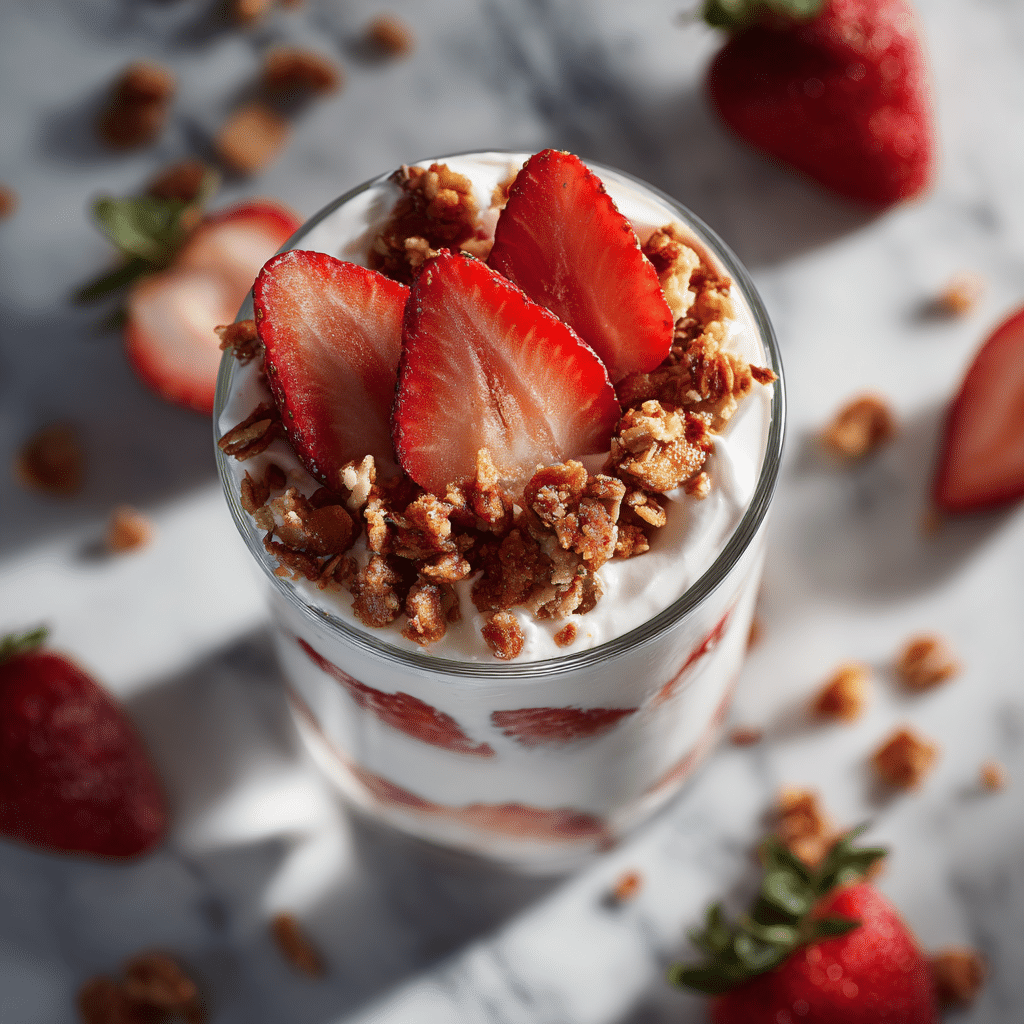 Strawberry Yogurt Parfait Recipe - Recipe Image