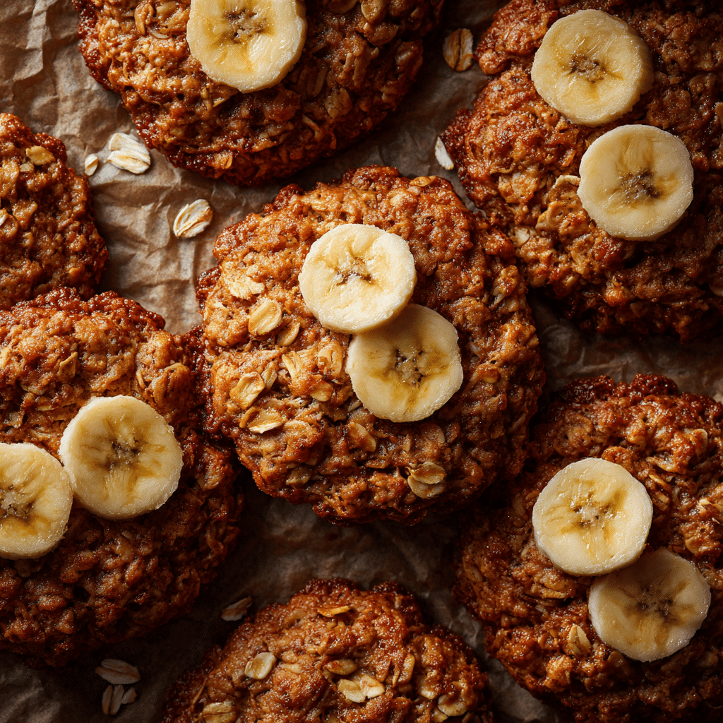 Banana Oat Cookies Recipe - Recipe Image
