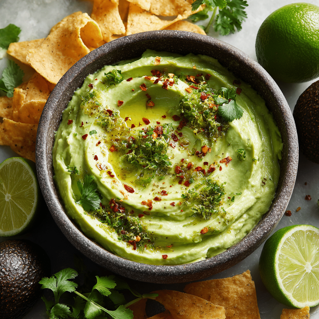 Creamy Avocado Lime Dip Recipe - Recipe Image