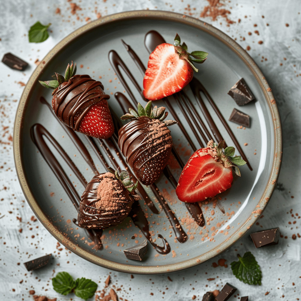 Chocolate Strawberry Dessert Recipe - Recipe Image