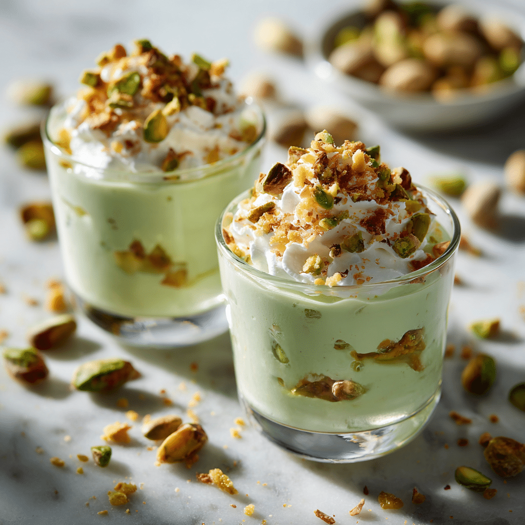 Pistachio Cream Dessert Cups Recipe - Recipe Image