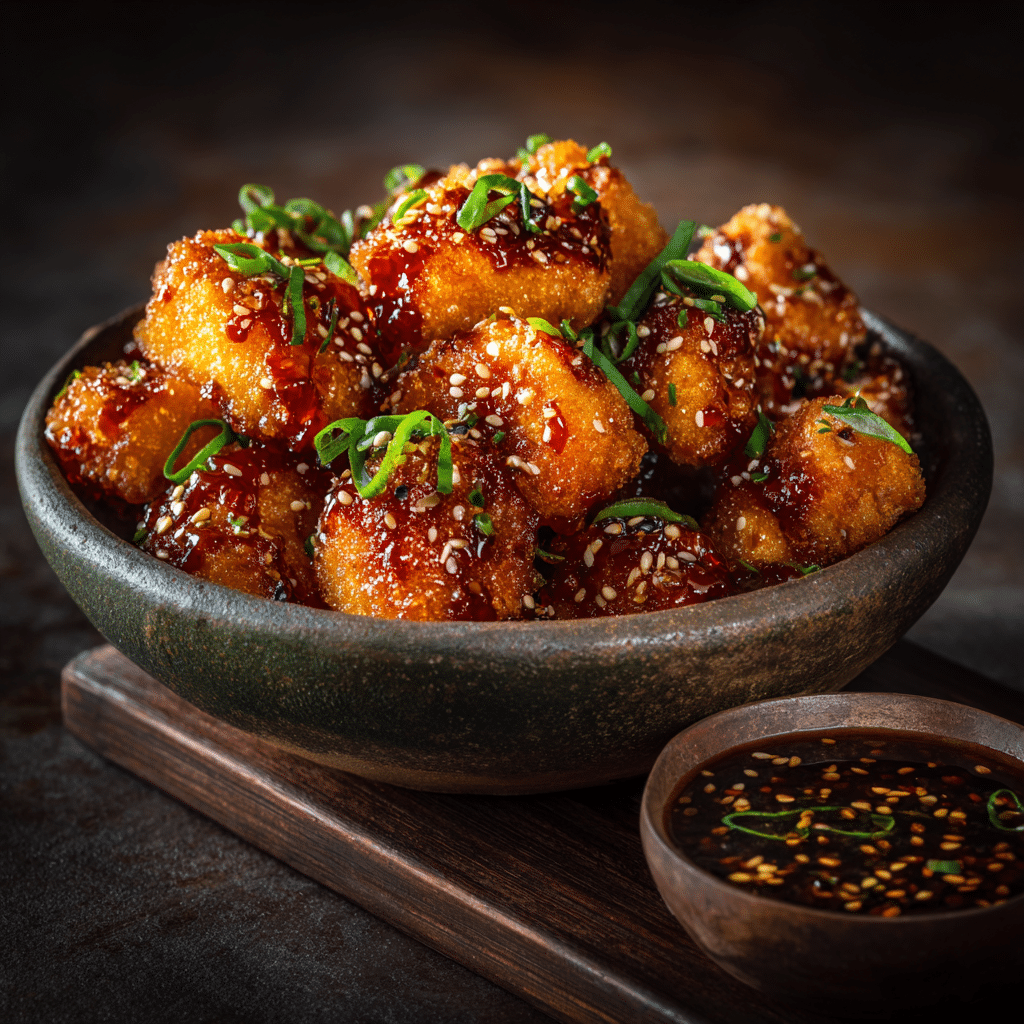 Spicy Honey Chicken Bites Recipe - Recipe Image