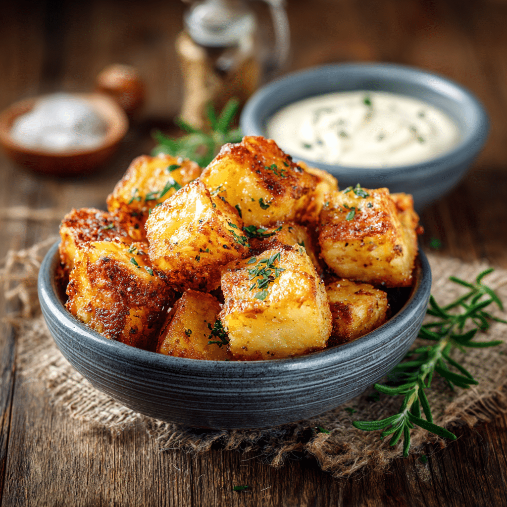 Cheesy Potato Bites Recipe - Recipe Image