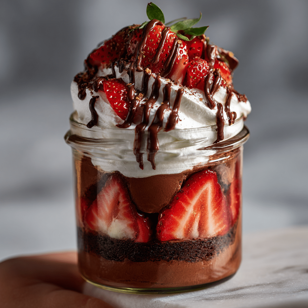 Chocolate Strawberry Dessert Recipe - Recipe Image