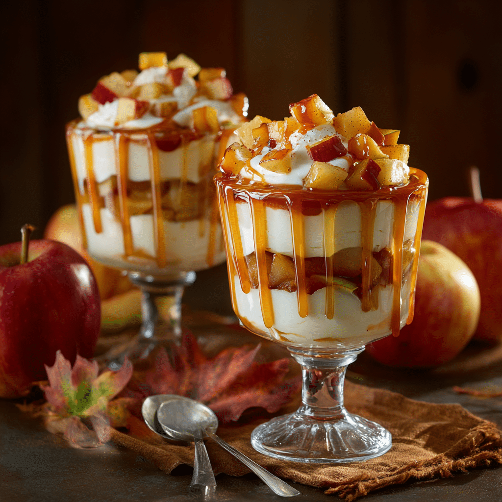 Caramel Apple Dessert Cups Recipe - Recipe Image