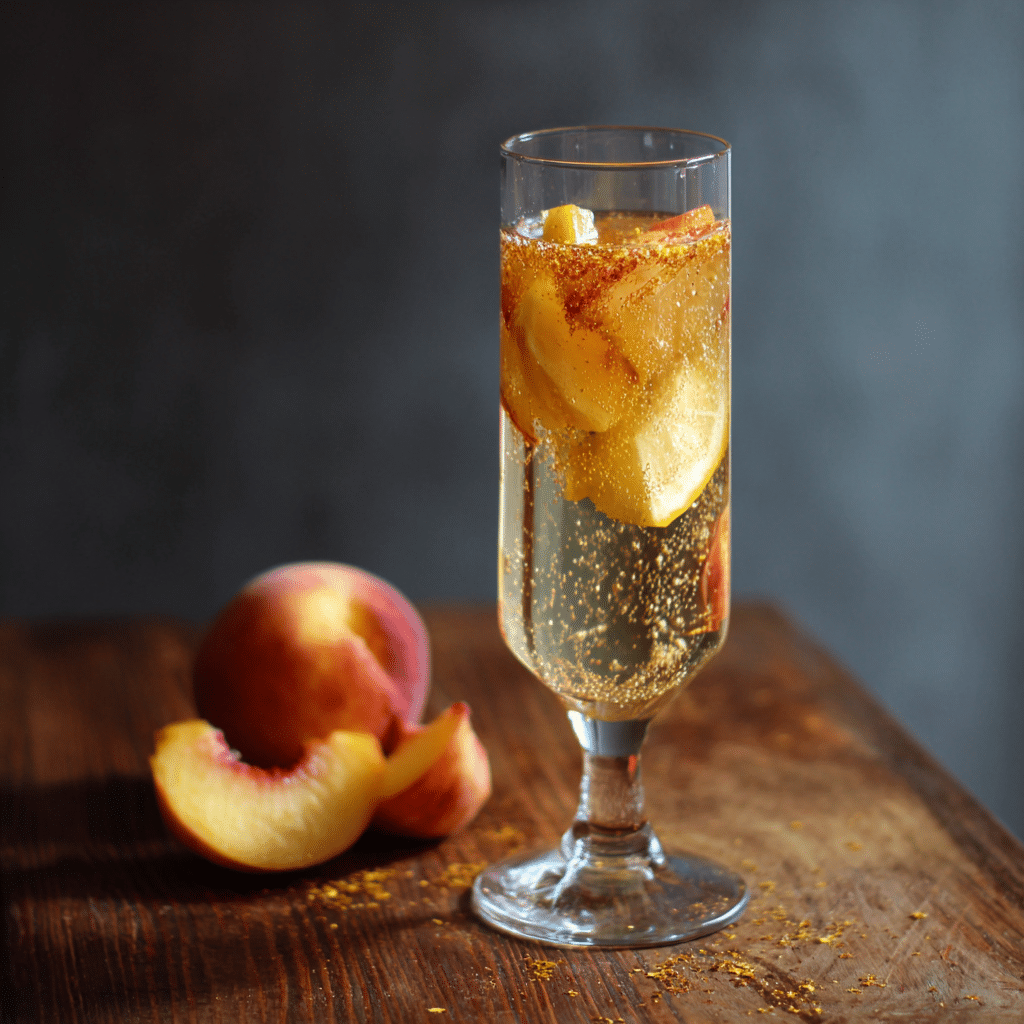 Peach Lemon Sparkler Recipe - Recipe Image
