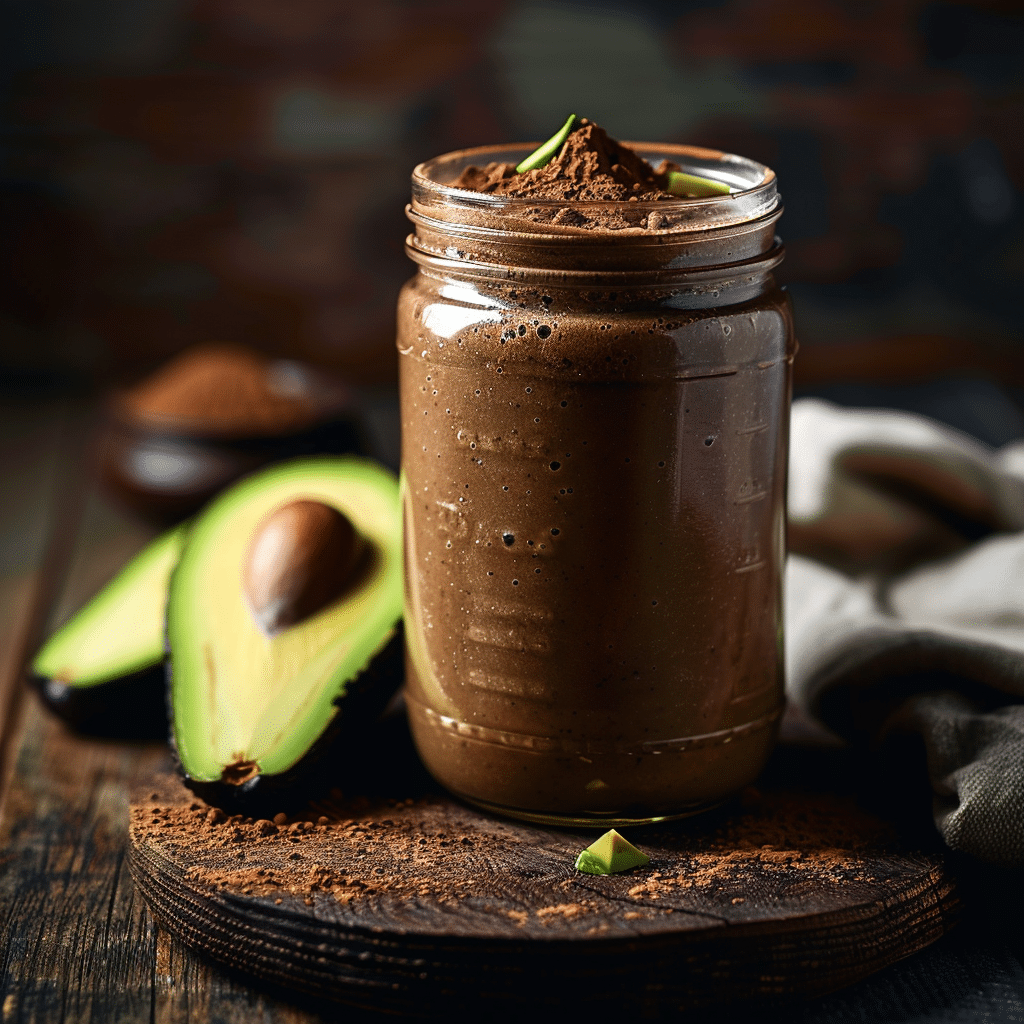 Avocado Chocolate Smoothie Recipe - Recipe Image