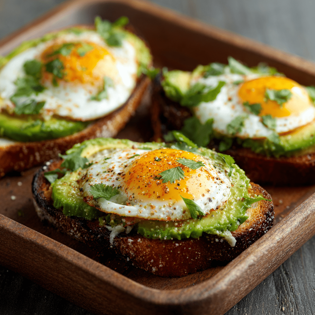 Avocado Egg Toast Boats Recipe - Recipe Image