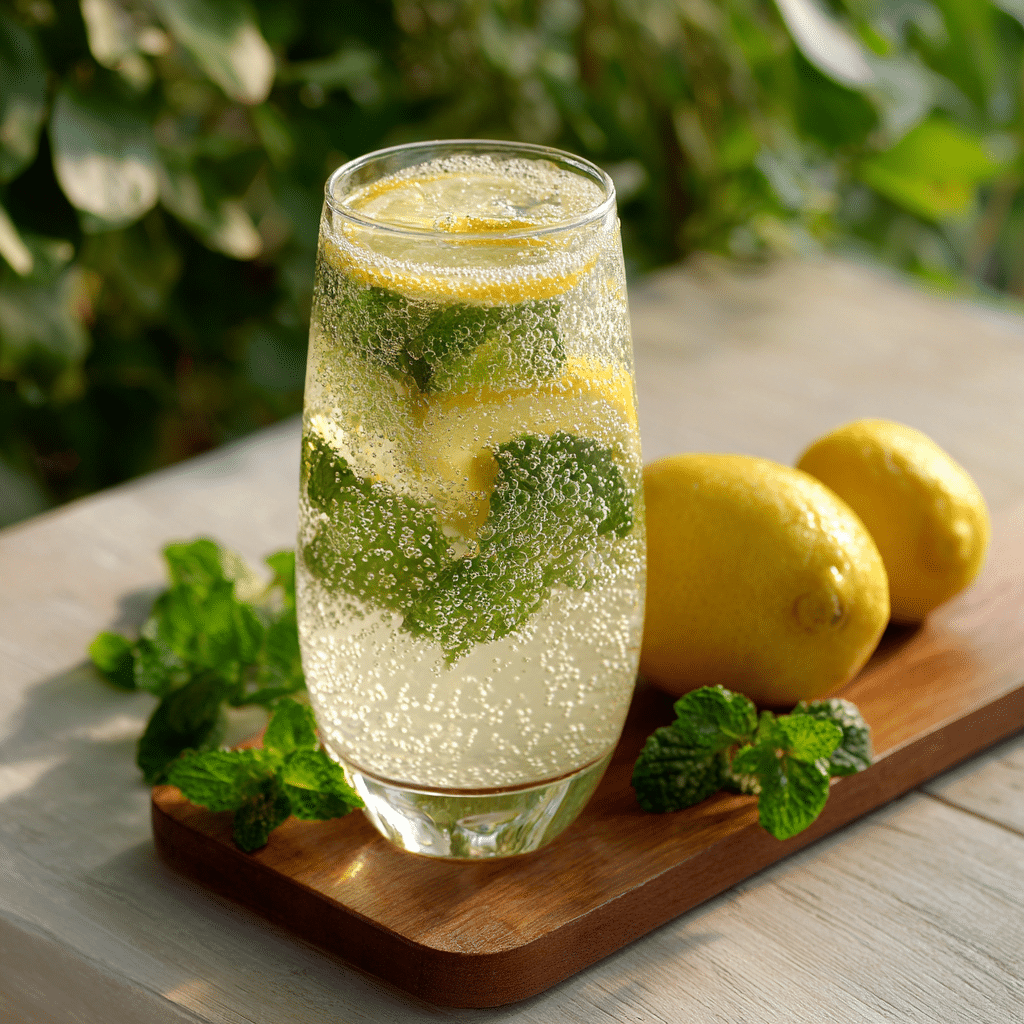Lemon Mint Drink Recipe - Recipe Image
