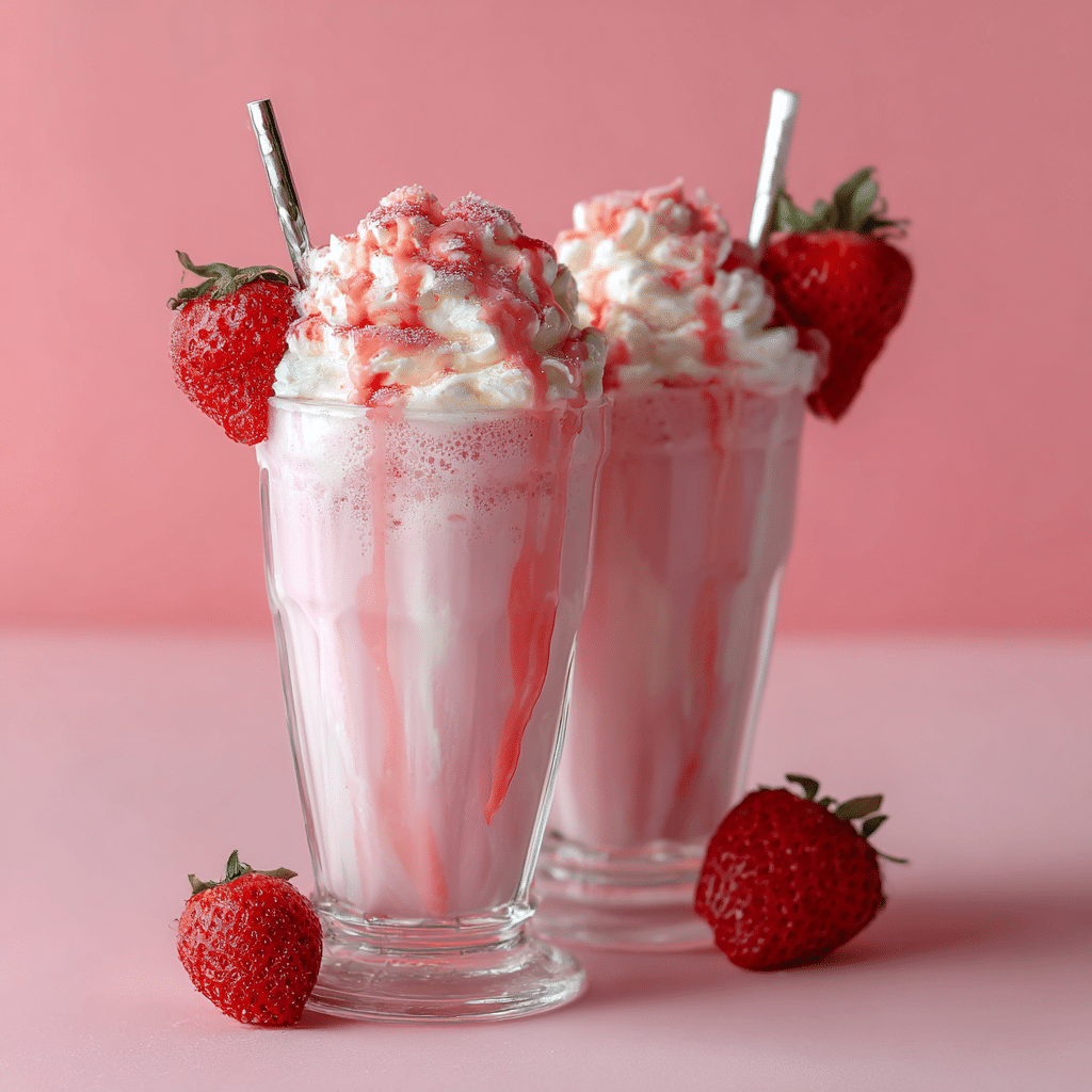 Strawberry Milkshake Recipe - Recipe Image