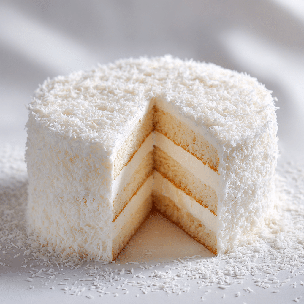 Coconut Cake Recipe - Recipe Image