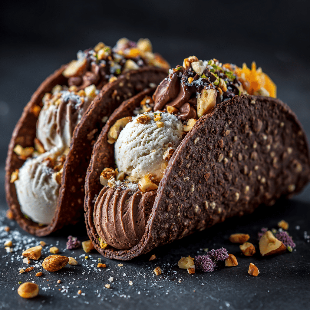 Chocolate Taco Dessert Recipe - Recipe Image