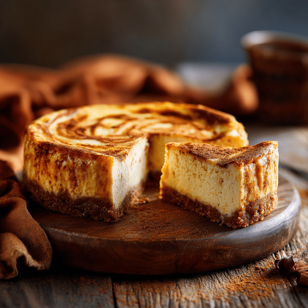 No Bake Pumpkin Pie Cheesecake Recipe - Recipe Image