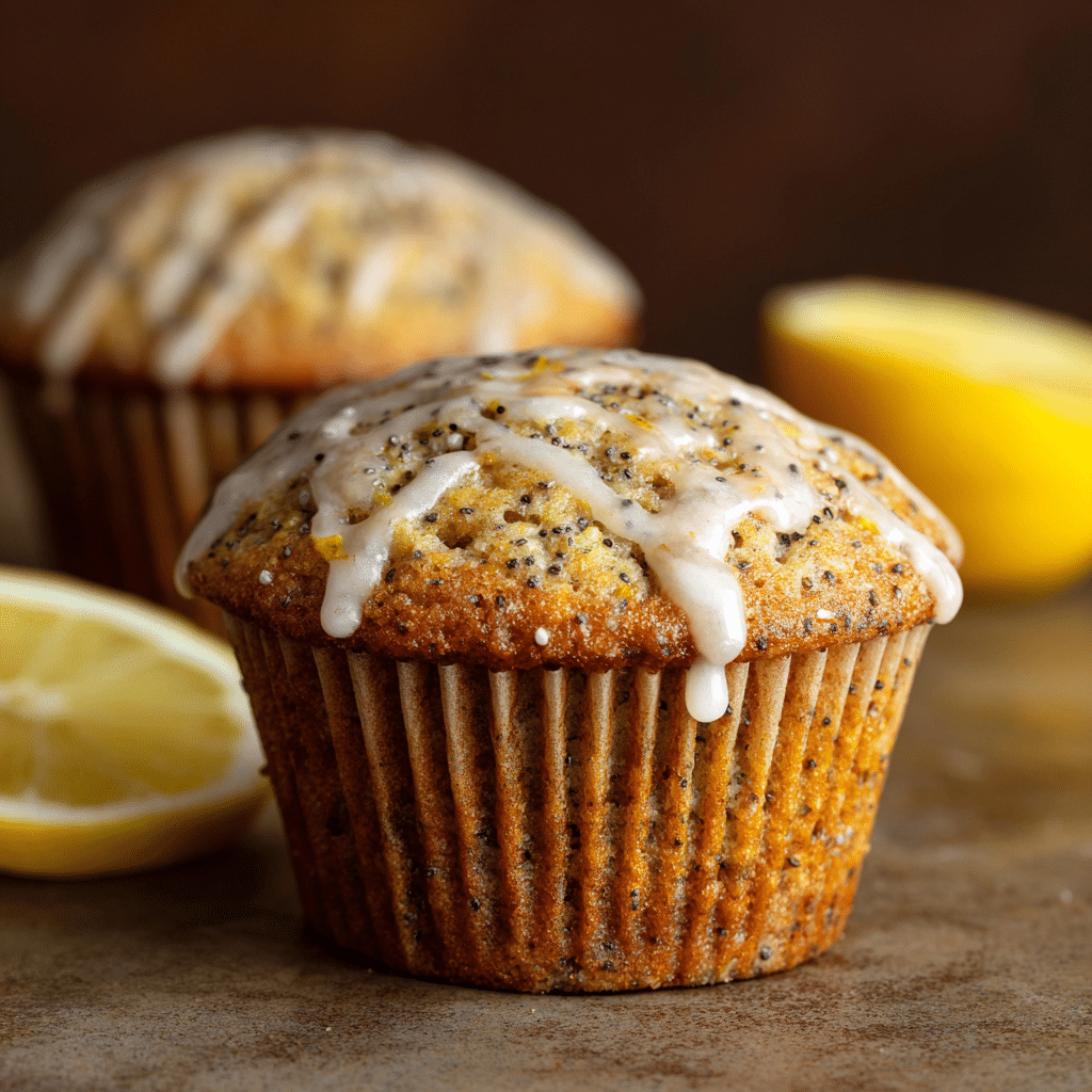 Lemon Poppy Seed Muffins Recipe - Recipe Image