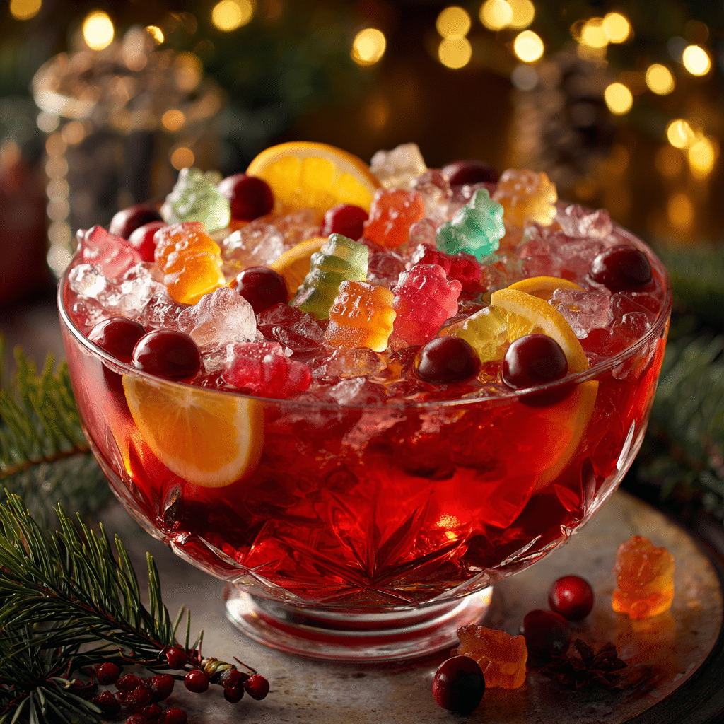 Gumdrop Christmas Punch: Festive Flavor in Every Sip Recipe - Recipe Image
