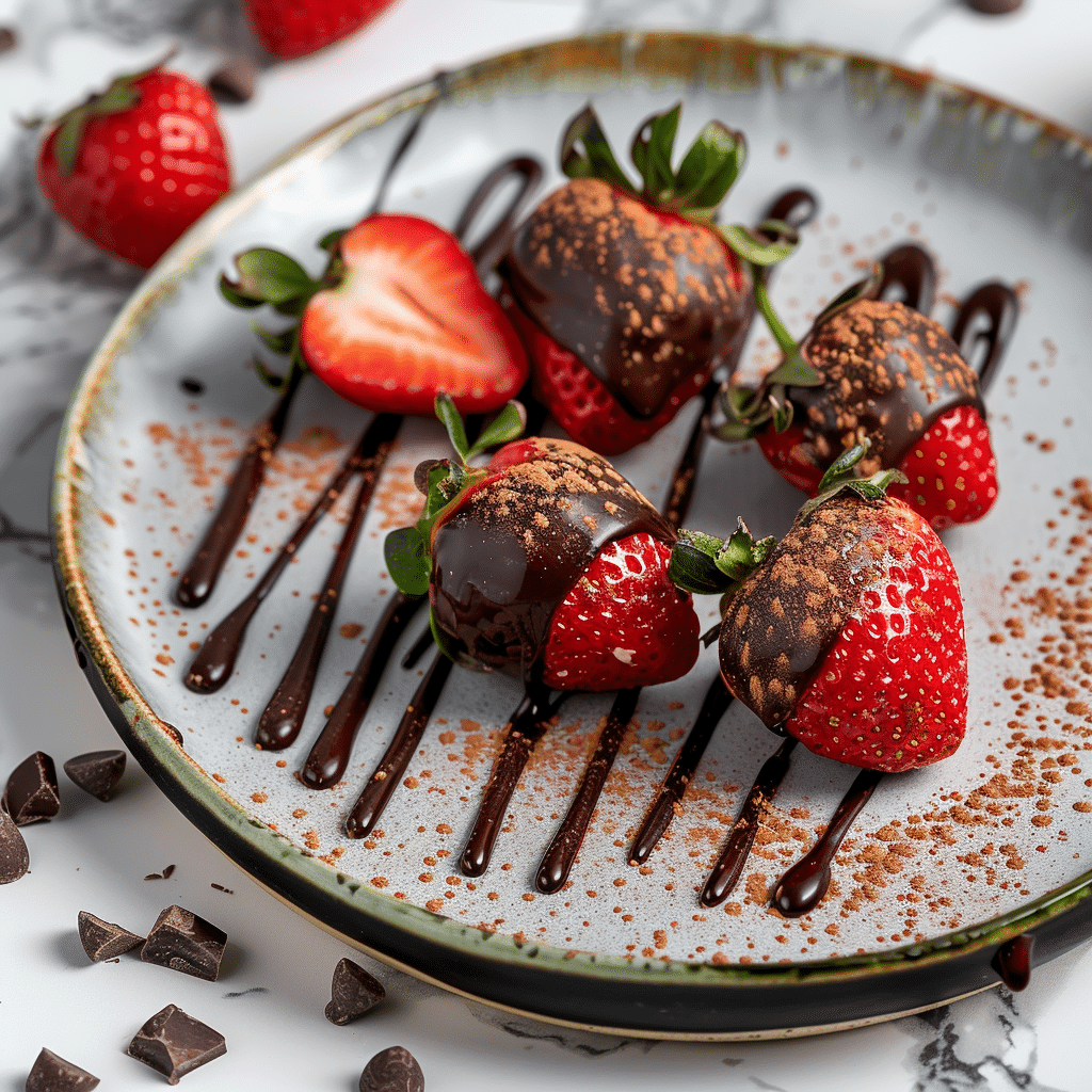Chocolate Strawberry Dessert Recipe - Recipe Image