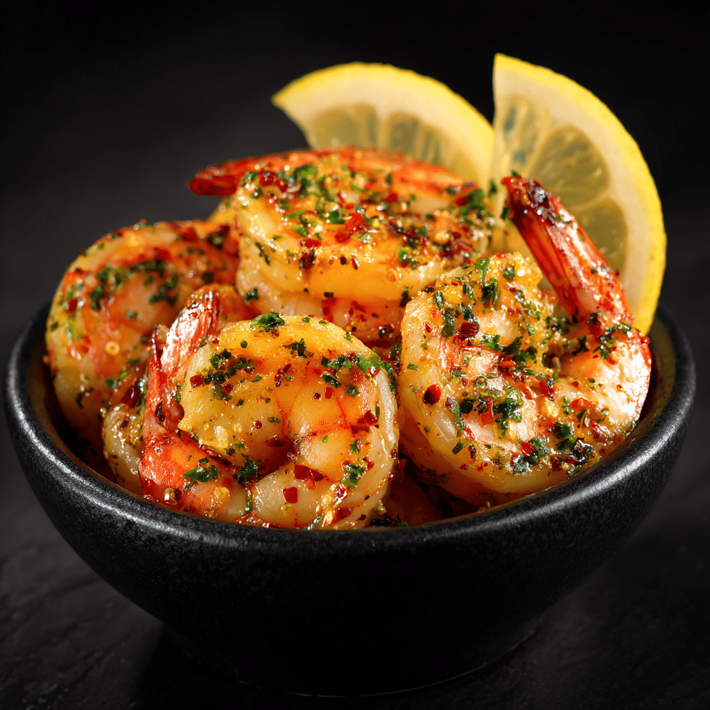 Garlic Shrimp Snack Bowl Recipe - Recipe Image