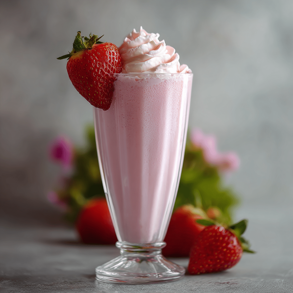 Strawberry Milkshake Recipe - Recipe Image
