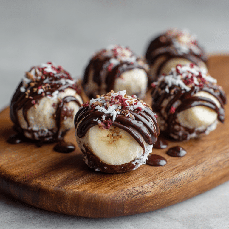 Frozen Banana Chocolate Bites Recipe