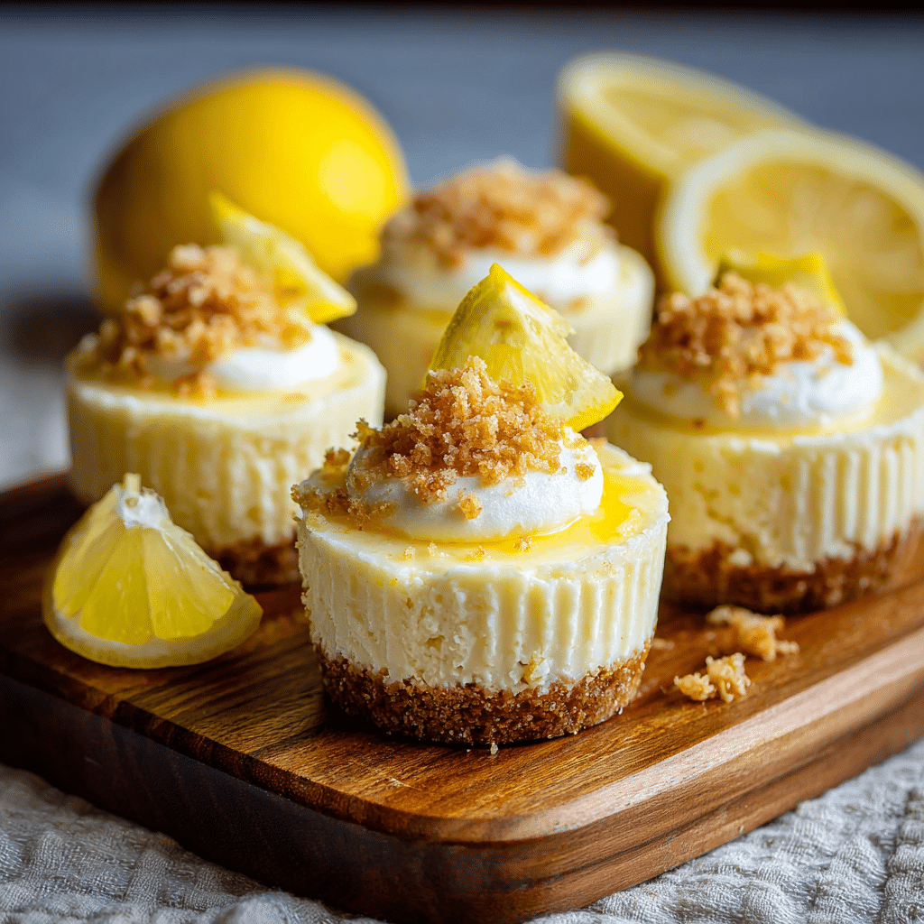 No-Bake Lemon Cheesecake Cups Recipe
