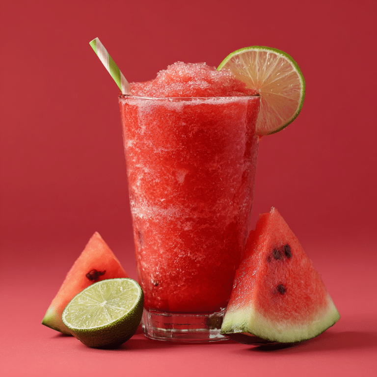 Watermelon Slush Drink Recipe