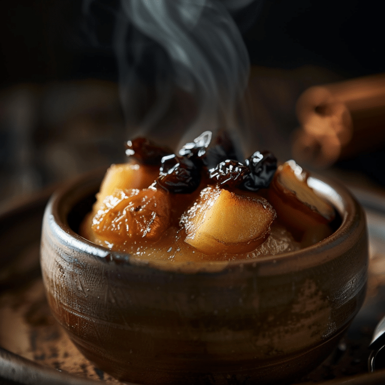 Apple Raisin Breakfast Pudding Recipe