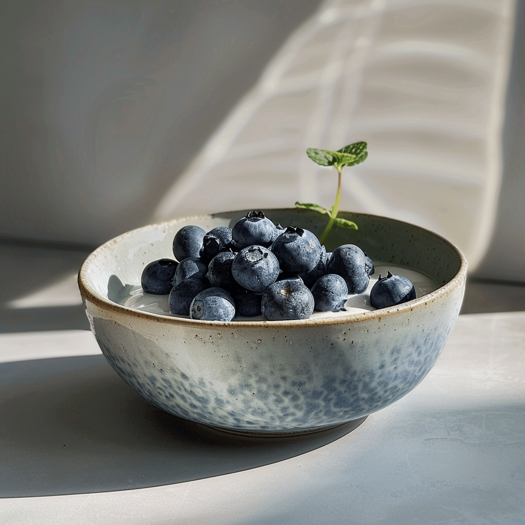 Blueberry Vanilla Oat Cream Bowl Recipe - Recipe Image