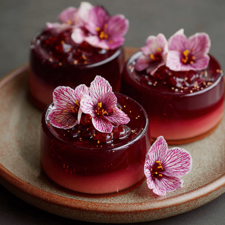 Plum & Hibiscus Gloss Cups Recipe