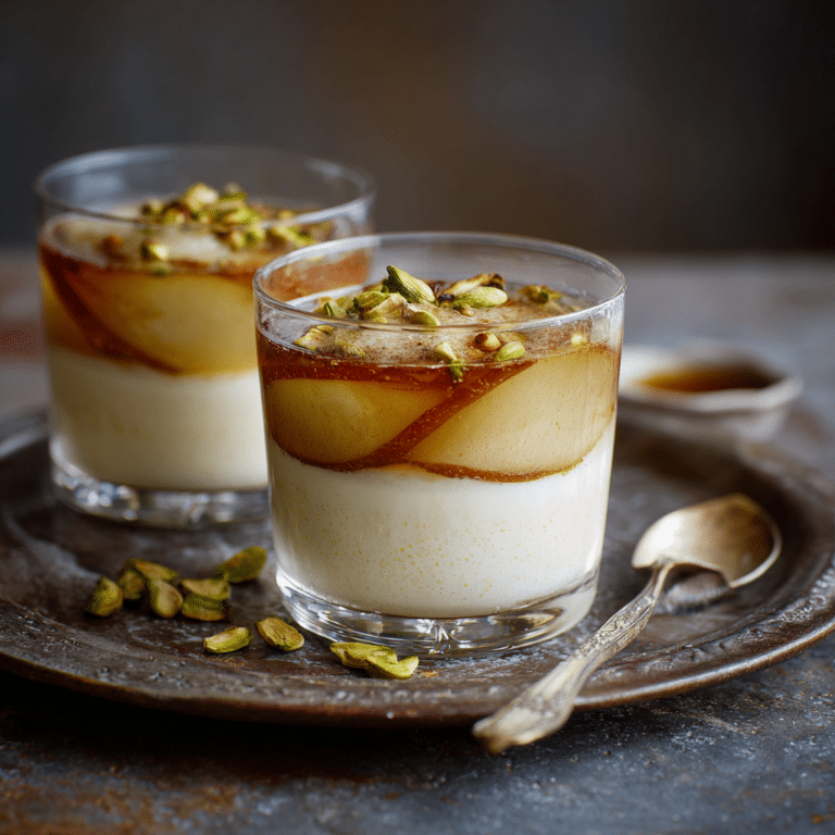 Pear & Cardamom Silk Layers Recipe