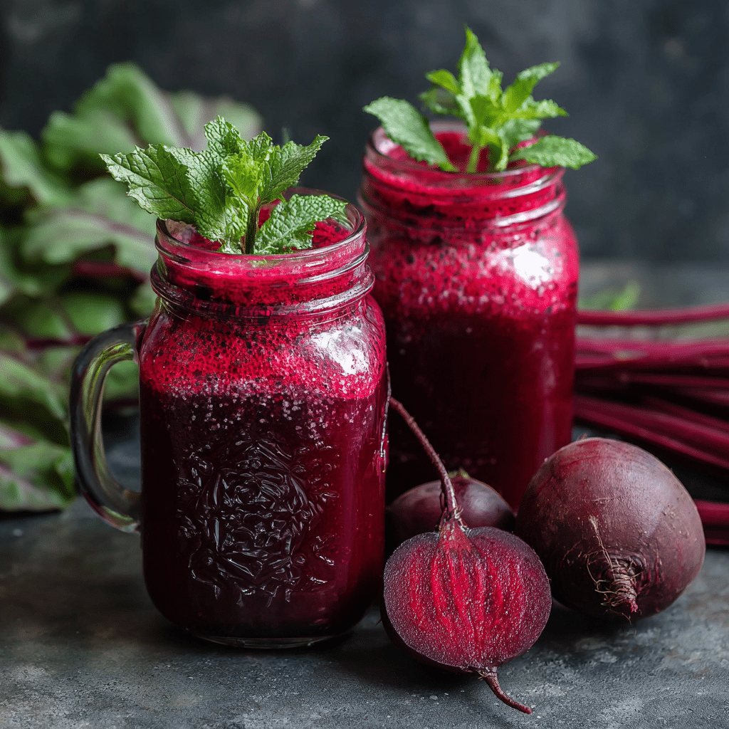 Beetroot Berry Savory Juice Recipe